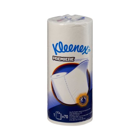 Towel Roll Kitchen Paper Kleenex® Premiere® Perforated Roll 10-2/5 X 11 Inch White 1-ply (1/RL 24RL/CS) by Kimberly-Clark Professional/Consumer  ID 13964
